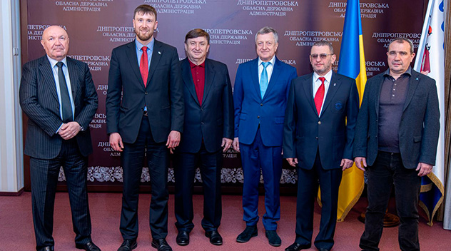 Президент ФХУ здійснив робочу поїздку до Дніпропетровської області та провів зустріч з керівництвом облдержадміністрації