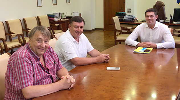 Президент ФХУ зустрівся з головою Одеської облдержадміністрації