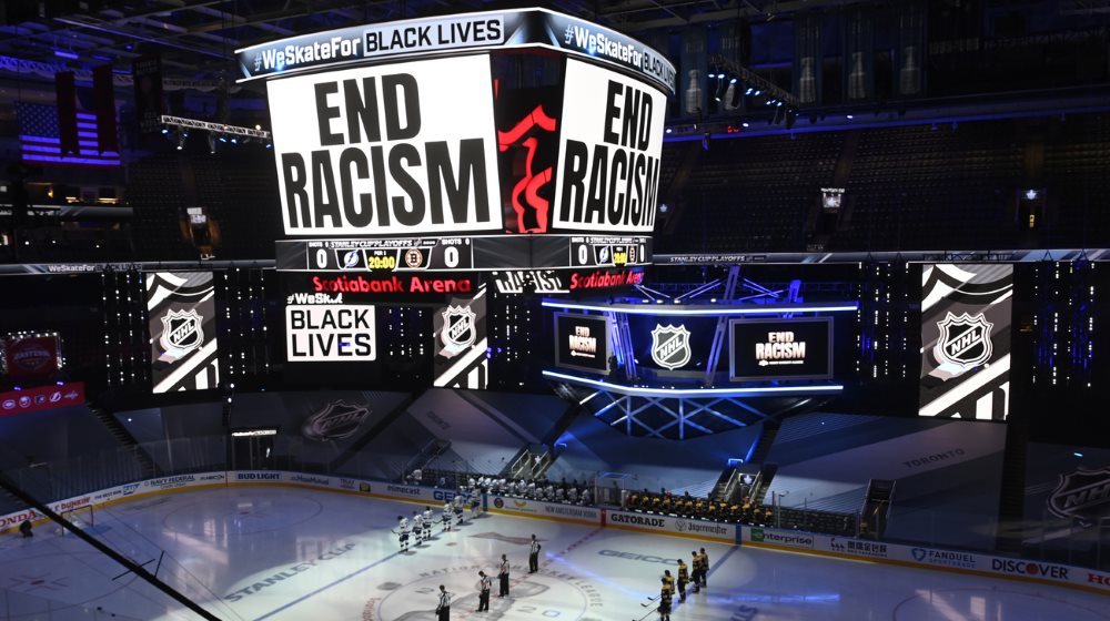 NHL підтримує вимоги щодо соціальної справедливості
