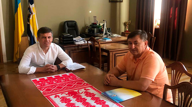 Анатолій Брезвін провів зустріч з мером Житомира